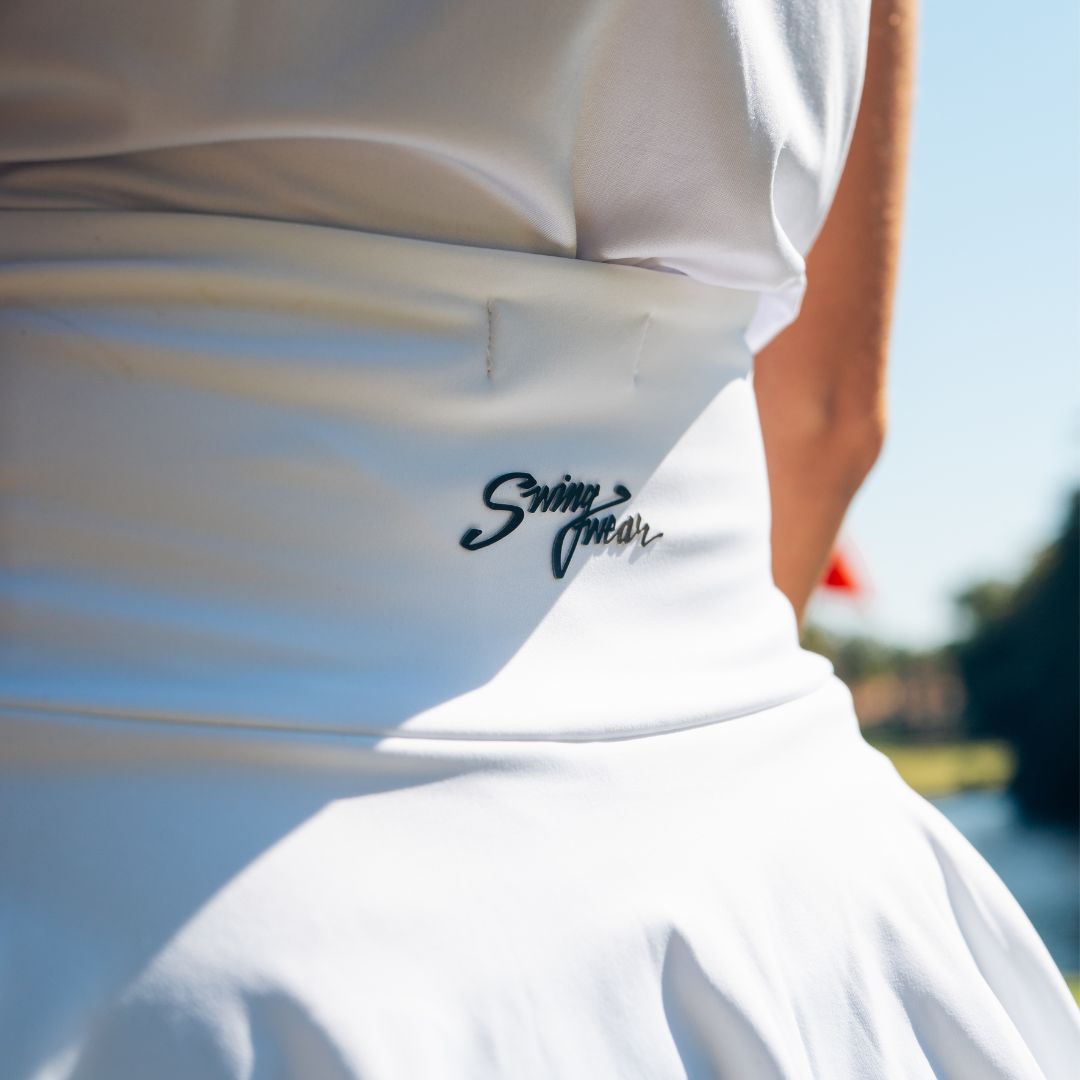The Classic White Golf Skirt