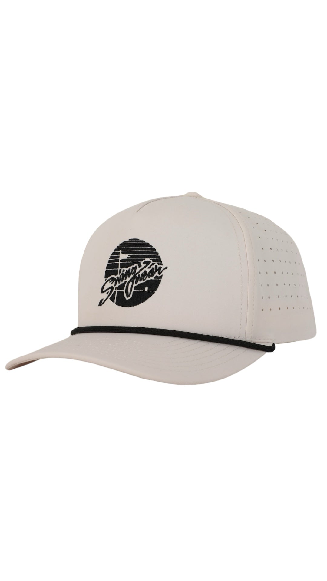 white golf hat by swingwear