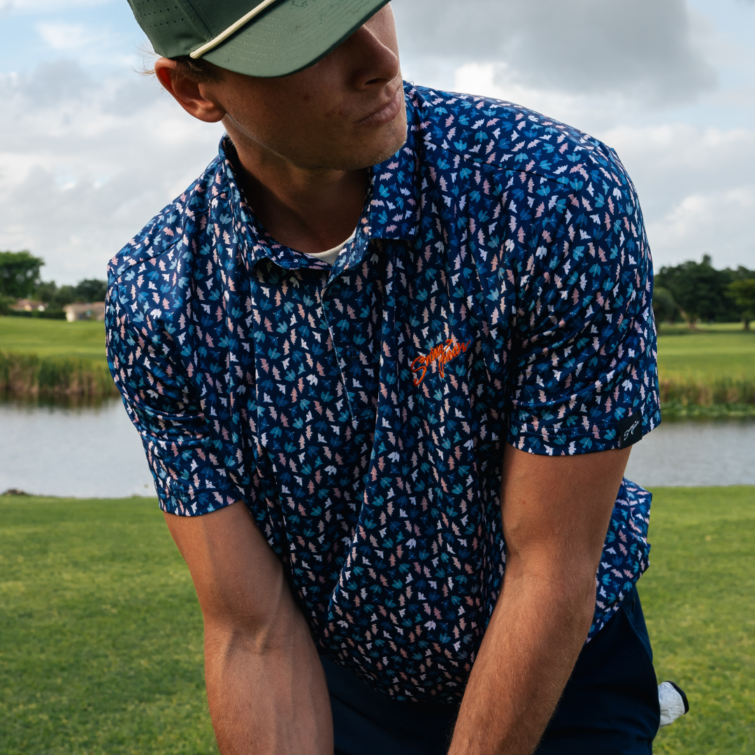 birdie style polo by swingwear