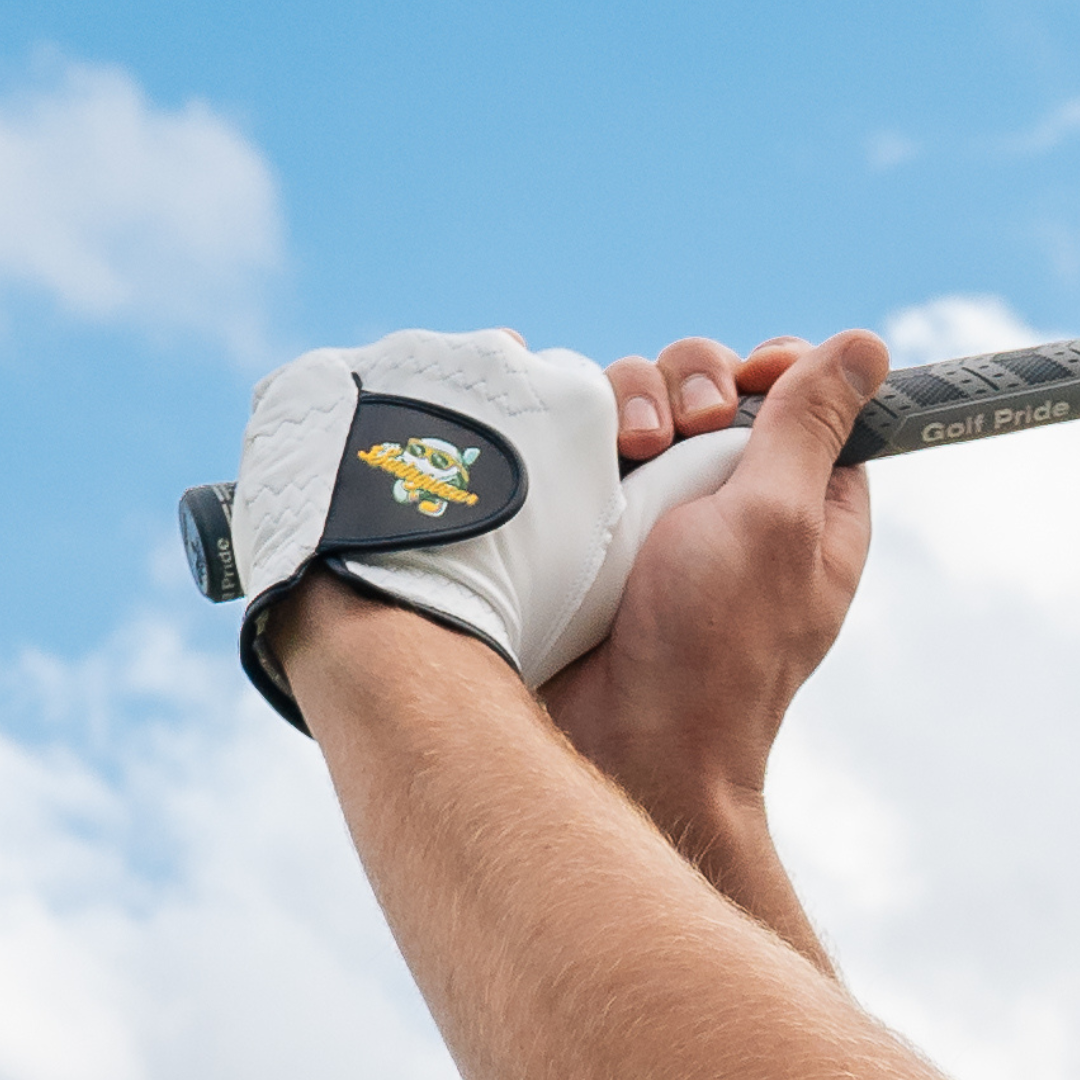 close up of swingwear golf gloves