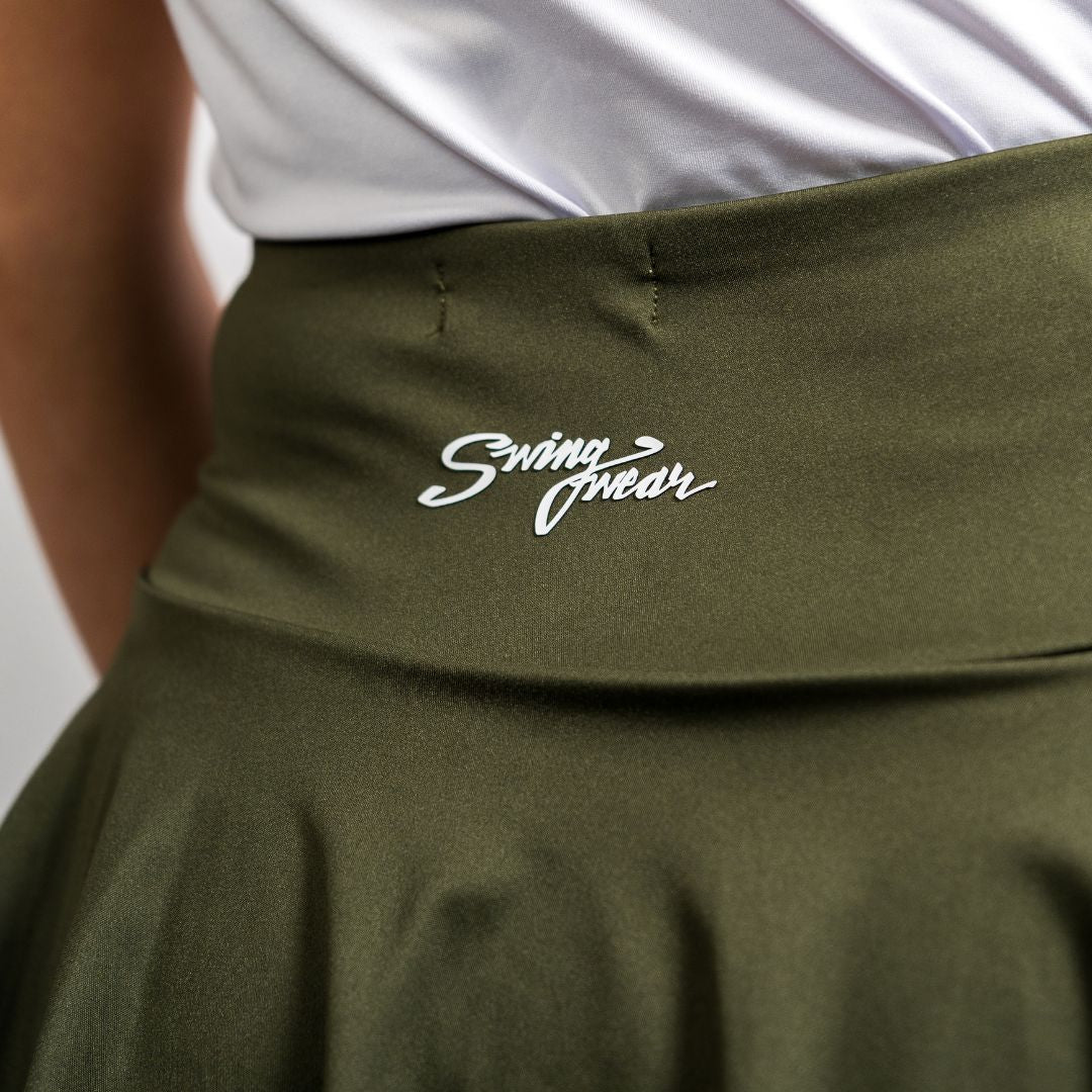 The Classic Green Golf Skirt